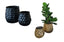 Set of 2 - Teagon Planter - Large/Small